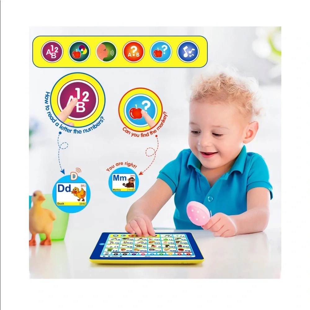 Toddler learning tablet